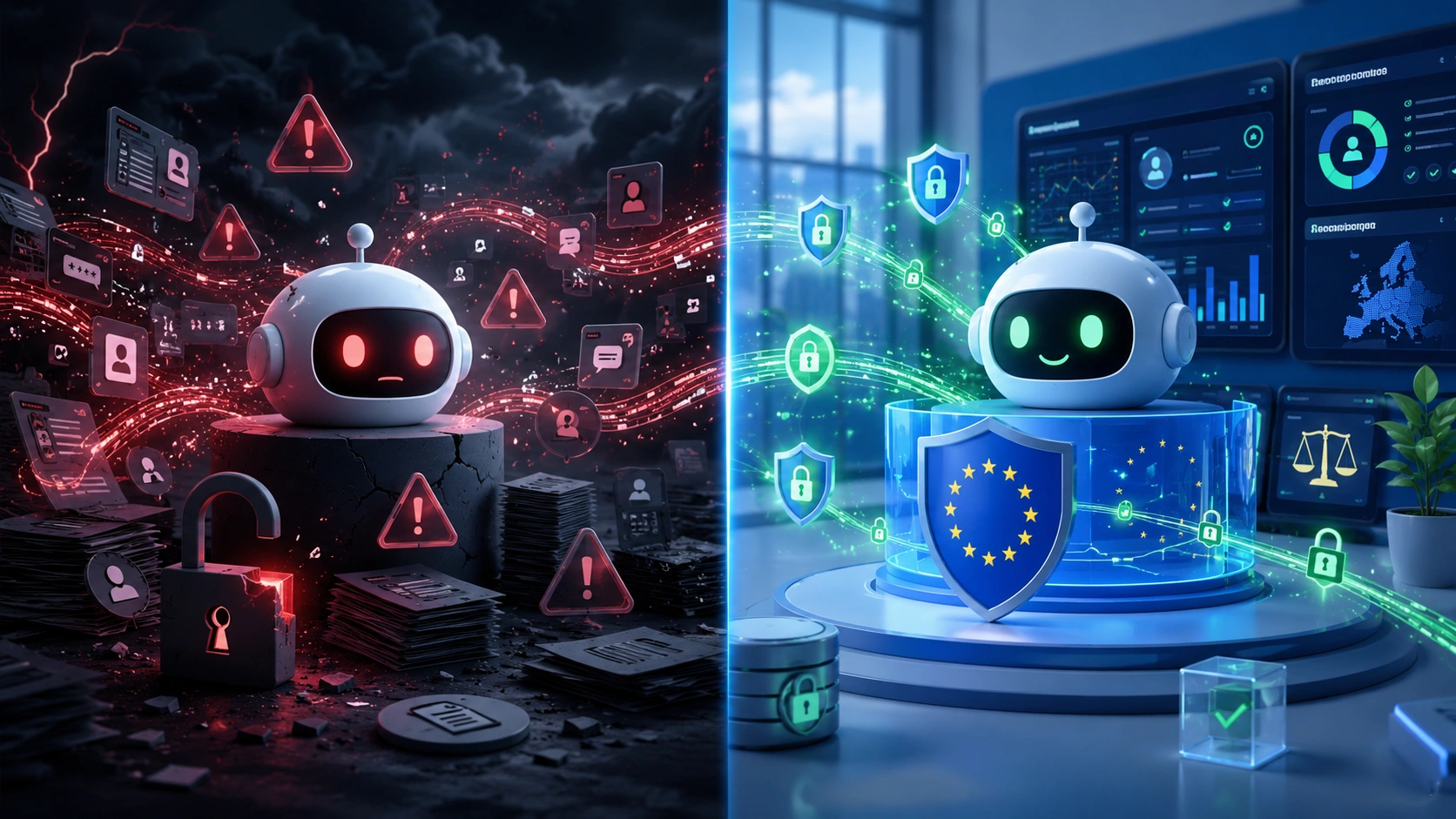 Comparison of the best GDPR-compliant AI chatbots in 2026